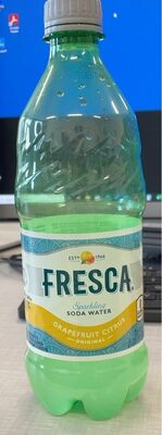 Fresca Sparkling Soda Water Original Grapefruit Citrus