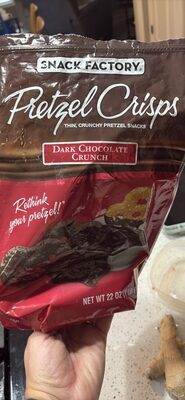 Pretzel Crisps Dark Chocolate Crunch