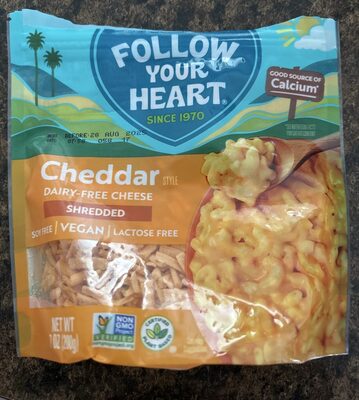 Cheddar Style Dairy-Free Cheese Shredded