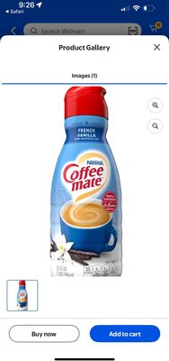 Coffee Mate Coffee Creamer, French Vanilla