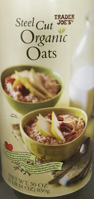 Steel Cut Organic Oats