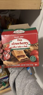 this strawberry walks into a bar... CEREAL BARS