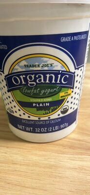 organic lowfat yogurt plain