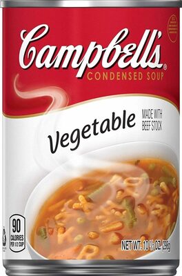 Campbellscondensed vegetable soup