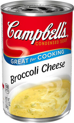 Campbell& condensed broccoli cheese soup