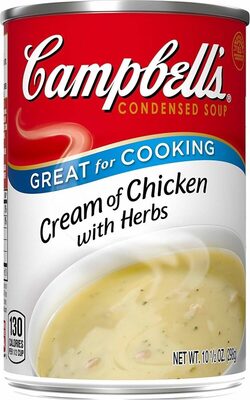 Campbell's soup cream chicken & herbs