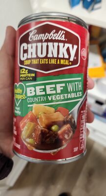 Campbell's chunky soup beef vegetable
