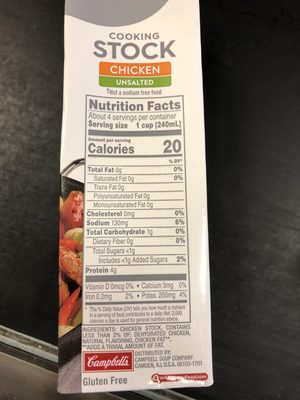 Swanson broth unsalted chicken