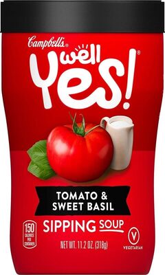 Campbells sipping soup