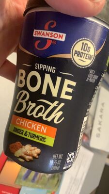 Sipping Bone Broth Chicken Ginger & Turmeric