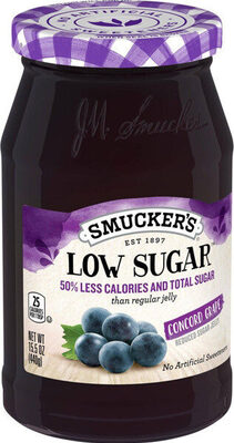 Low sugar concord grape jelly