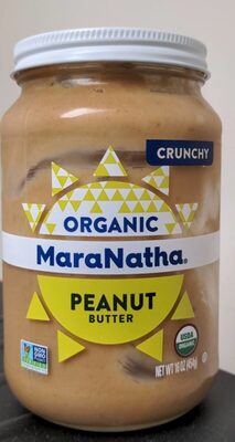 Organic No Stir Peanut Butter Crunchy