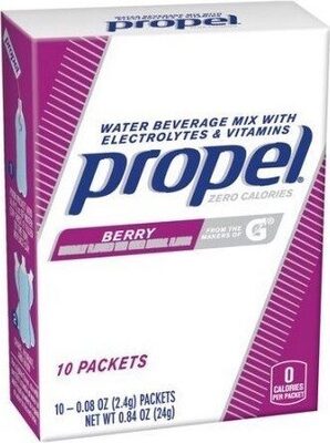 Propel berry beverage mix packets