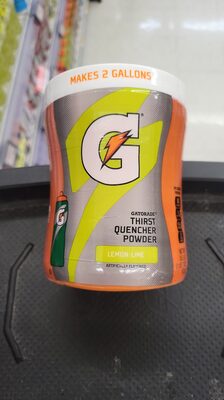 Lemon-lime thirst quencher powder, lemon-lime