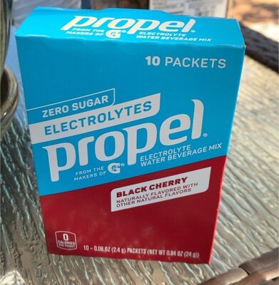 Electrolyte water beverage mix