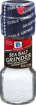 Sea salt grinder