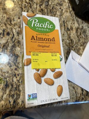 Organic Almond Milk Original