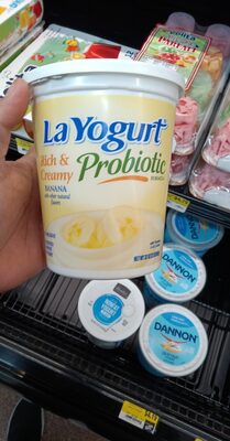 Rich & Creamy Probiotic Blended Lowfat Yogurt, Banana