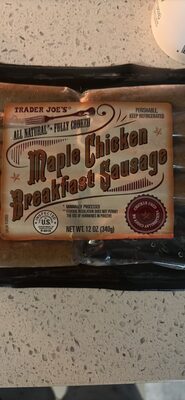 Maple Chicken Breakfast Sausage