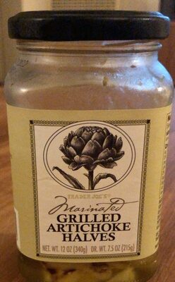 Marinated Grilled Artichokes Halves