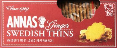 Annas swedish thins ginger