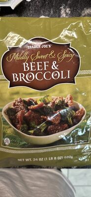 Mildly Sweet & Spicy Beef & Broccoli