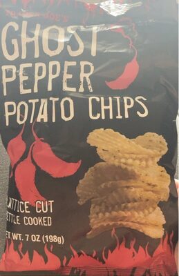 Ghost pepper potato chips