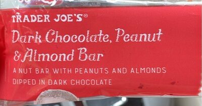 Dark Chocolate, Peanut & Almond Bar