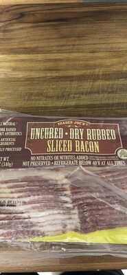 Uncured - Dry Rubbed Sliced Bacon