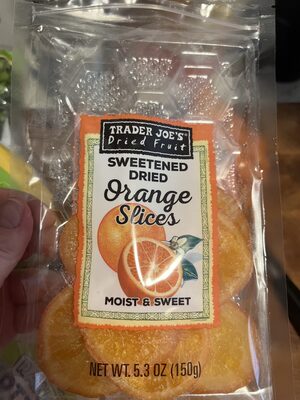 Sweetened Dried Orange Sliced