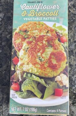 Cauliflower and Broccoli Vegetable Patties