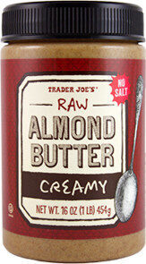 Raw Almond Butter Creamy