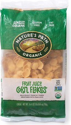 Fruit Juice Corn Flakes Cereal