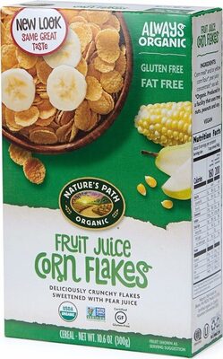 Fruit Juice Corn Flakes Cereal
