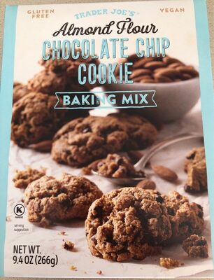 Almond flour chocolate chip cookie baking mix