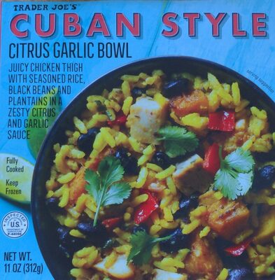 Cuban Style Citrus Garlic Bowl
