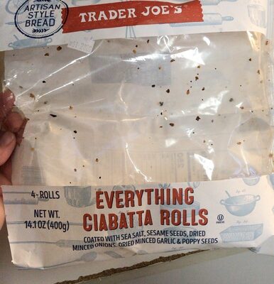 Everything Ciabatta Rolls