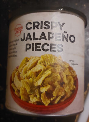 Crispy jalapeno pieces