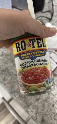 Diced Tomatoes with Lime Juice & Cilantro