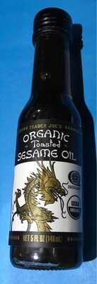 Organic Toasted Sesame Oil