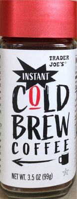 Instant Cold Brew Coffee
