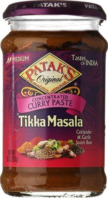 Pataks tikka masala paste