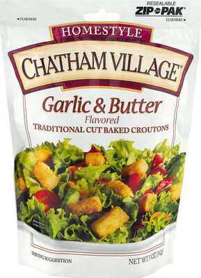 Marzetti baked croutons garlic & butter