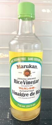 Genuine brewed rice vinegar