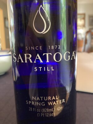 Saratoga, Natural Spring Water