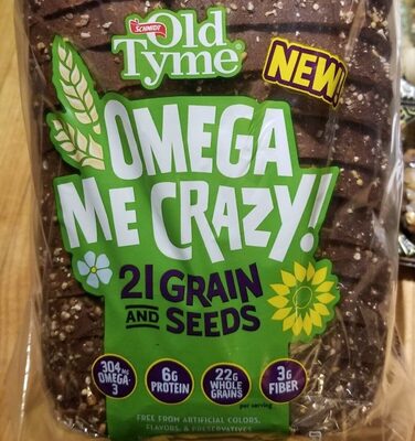 Omega Me Crazy 21 Grain and Seeds