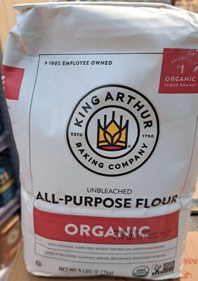 100% Organic Unbleached All-Purpose Flour
