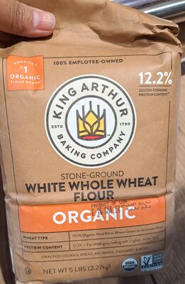 Stone Ground White Whole Wheat Flour