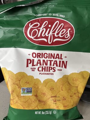 Chifles, Plantain Chips, Original