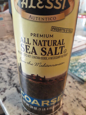 Coarse sea salt